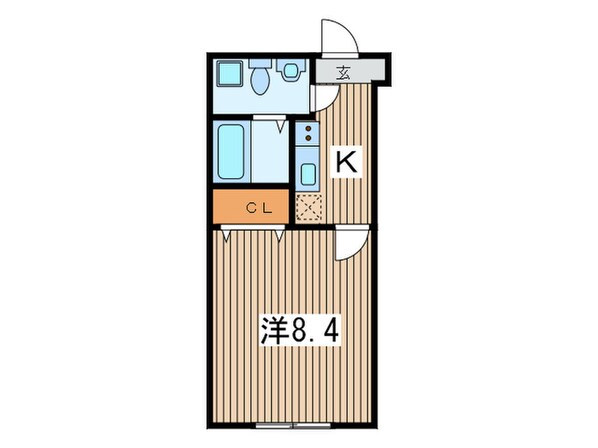 レミオパレス葛城の物件間取画像